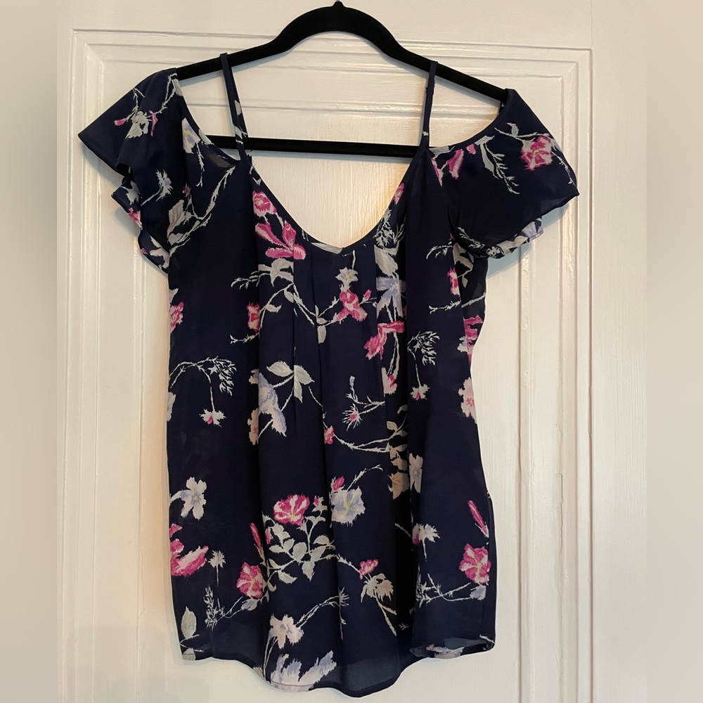 Joie Cold Shoulder Top